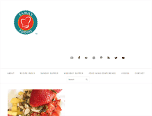 Tablet Screenshot of familyfoodie.com